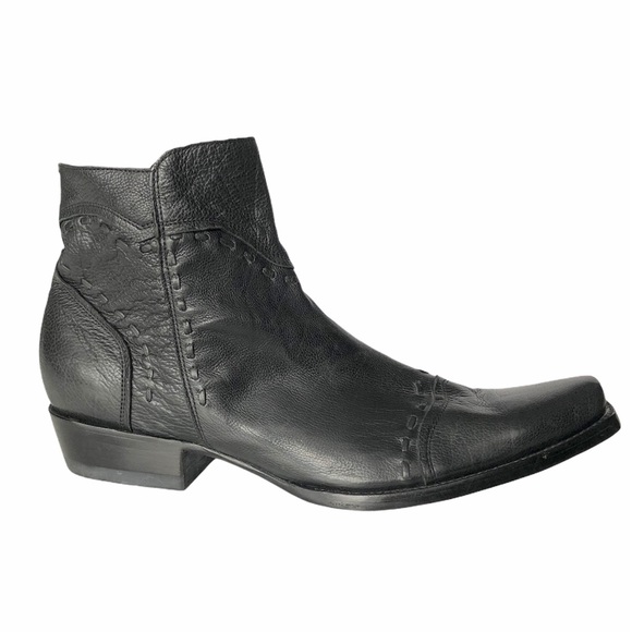 Old GRINGO Men’s Black Leather Boots 10.5 D